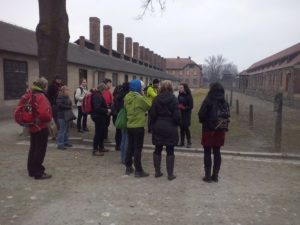 During the guided tour with Maia Srajerowa