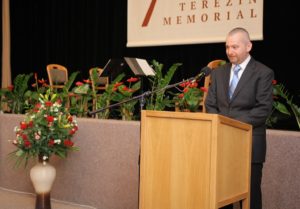 Nově jmenovaný ředitel Památníku Terezín Jan Roubínek, květen 2017, foto: Radim Nytl, Památník Terezín.