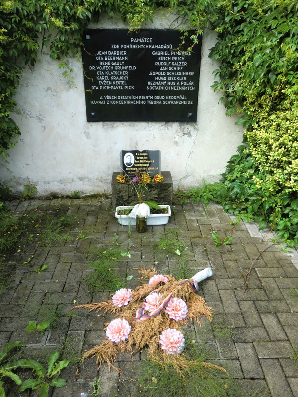Memorial for the remembrance of the death march in Horni Chribska, mass grave, photo: Jan Špringl